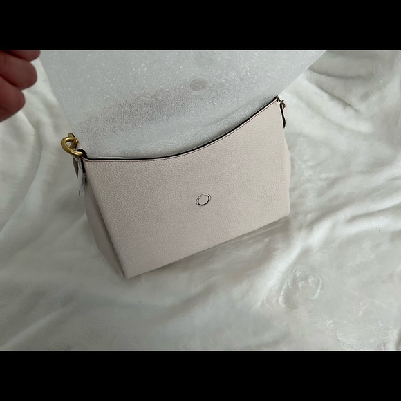 Coach May Shoulder Bag In Chalk Colour - Picture 12 of 16